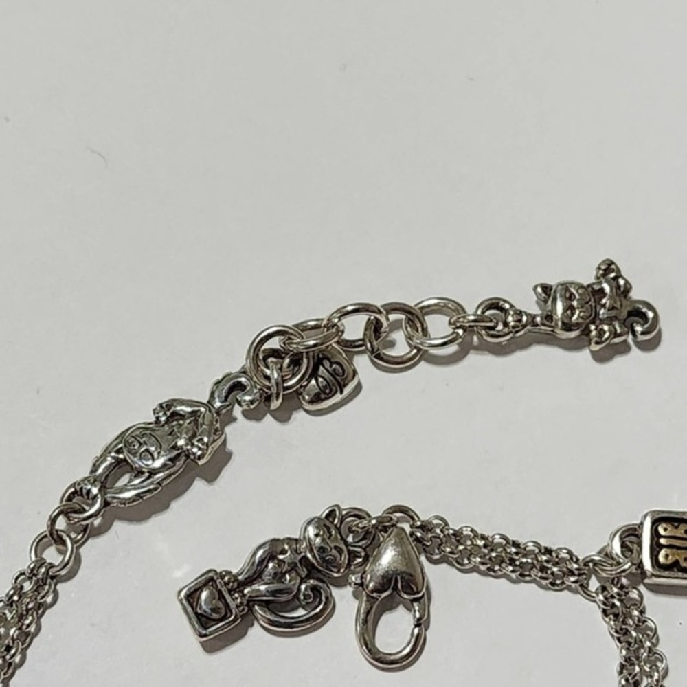 Brighton kitty cat lover's I Heart My Cat‎ Good Fortune charm bracelet - Picture 10 of 13